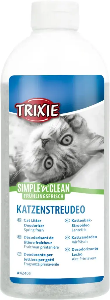 Désodorisant de litière "fraîcheur printanière" Simple'n'Clean (750 g) - Trixie