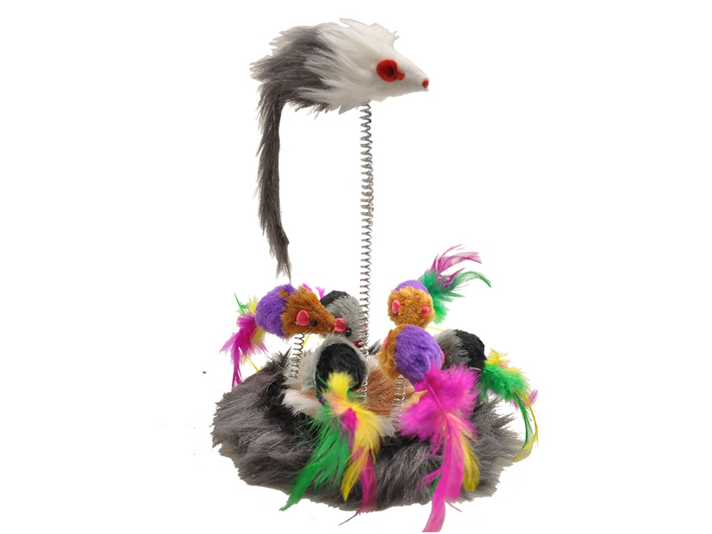 Jouet chat plaine de jeux 25cm - Vadigran