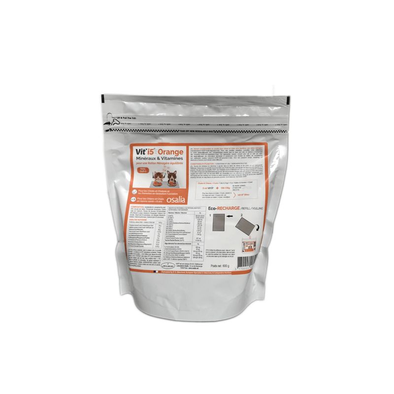 [15301] Éco-recharge Vit'I5 Orange (600 g) - Osalia