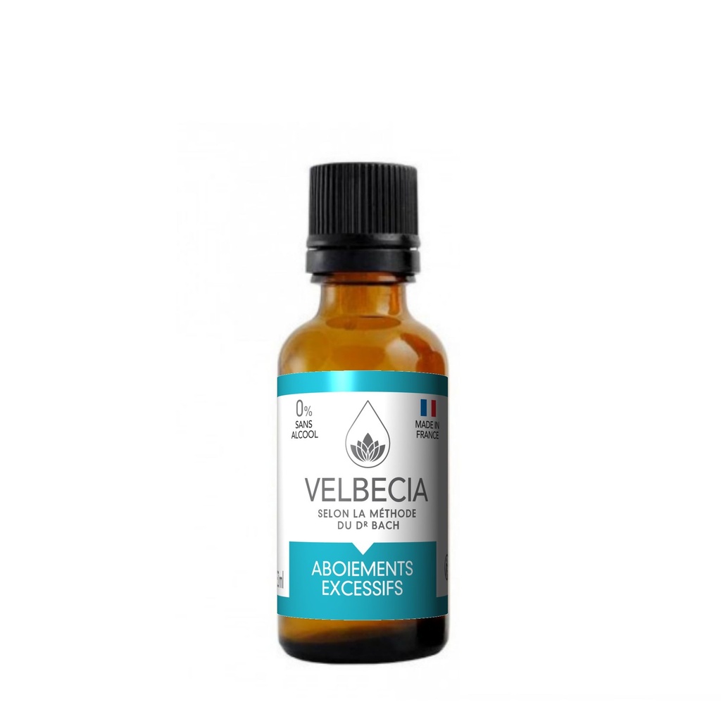Mélange de fleurs de Bach Aboiements Excessifs (30 ml) - Velbecia