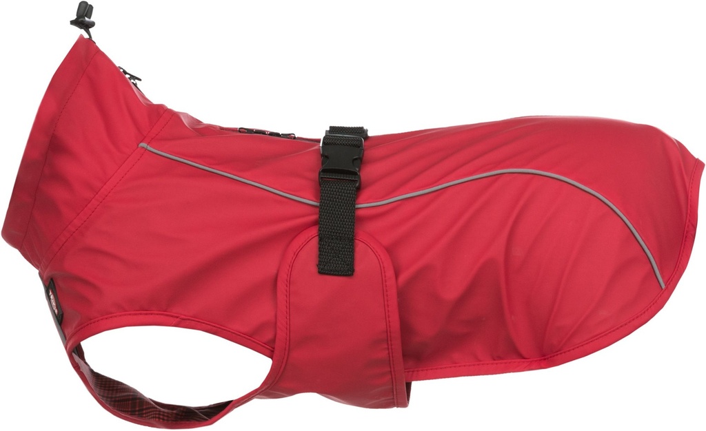 [15357_27053] Imperméable Vimy rouge pour chien (Taille 3) - Trixie