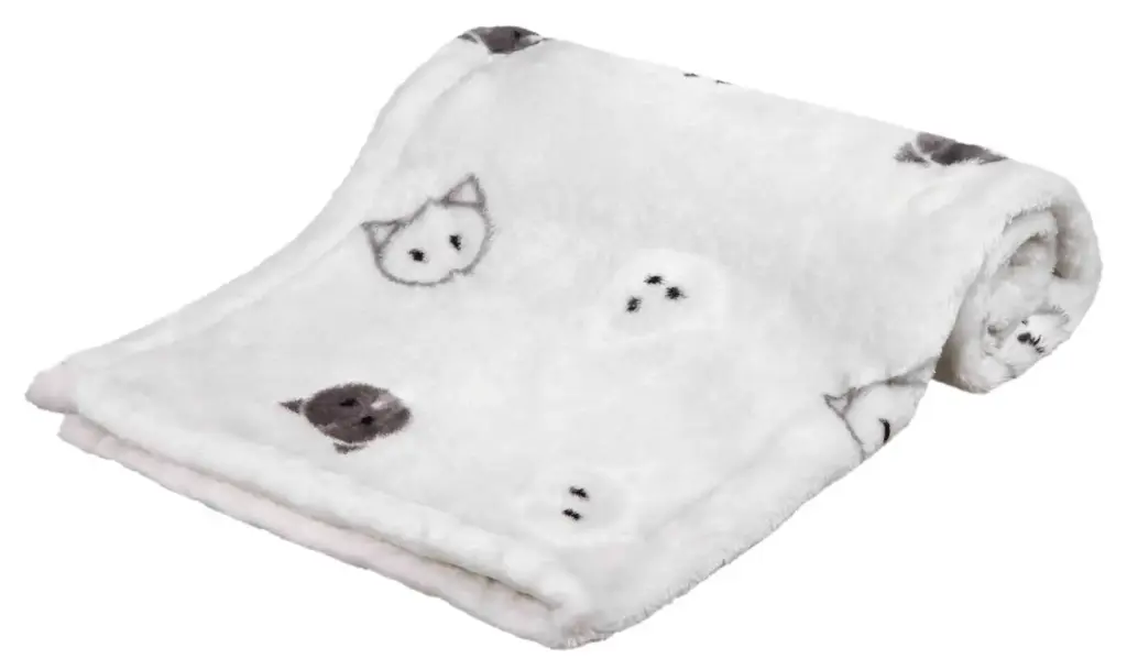 [15390] Couverture douce Mimi - gris clair (70 x 50 cm) - Trixie