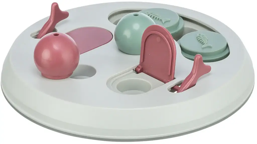 [15401] Jeu Flip Board pour chat gris clair/sauge - Trixie