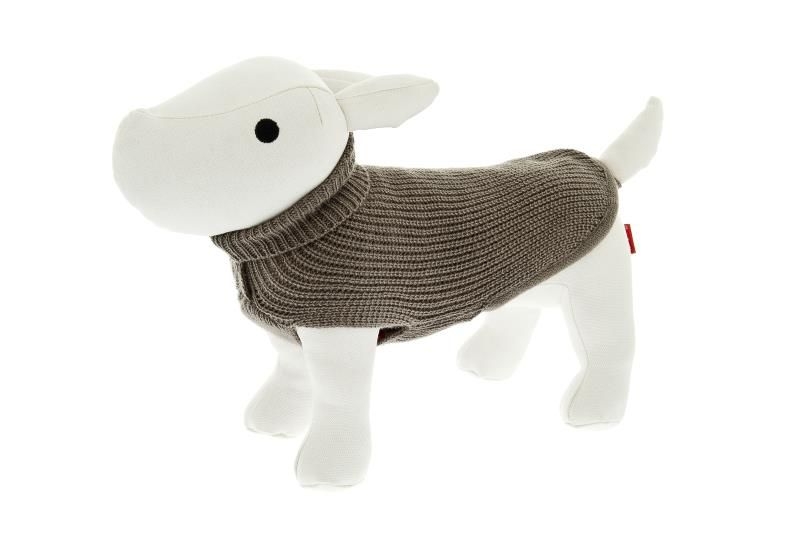 [15435_27405] Pull tricot Lux chocolat (Taille 60) - Ferribiella