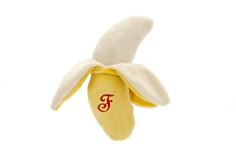Peluche squeaker Banane - Ferribiella