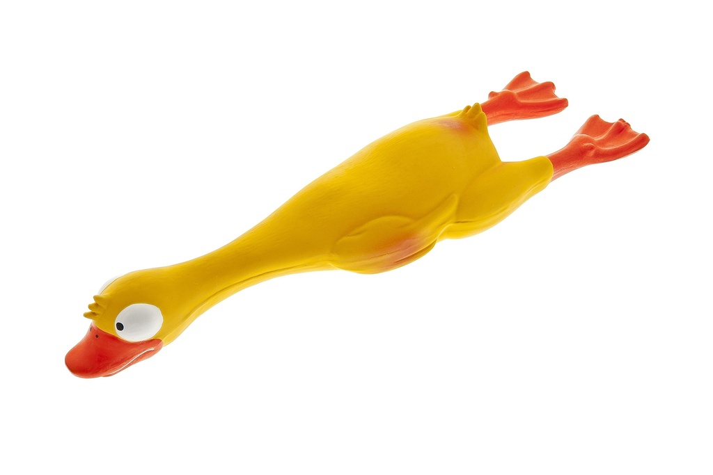[15478_27772] Canard couinant en latex (L) - Ferribiella