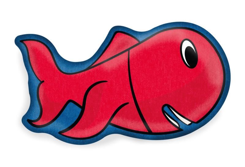 Jouet poisson rembourré au matatabi - Ferribiella