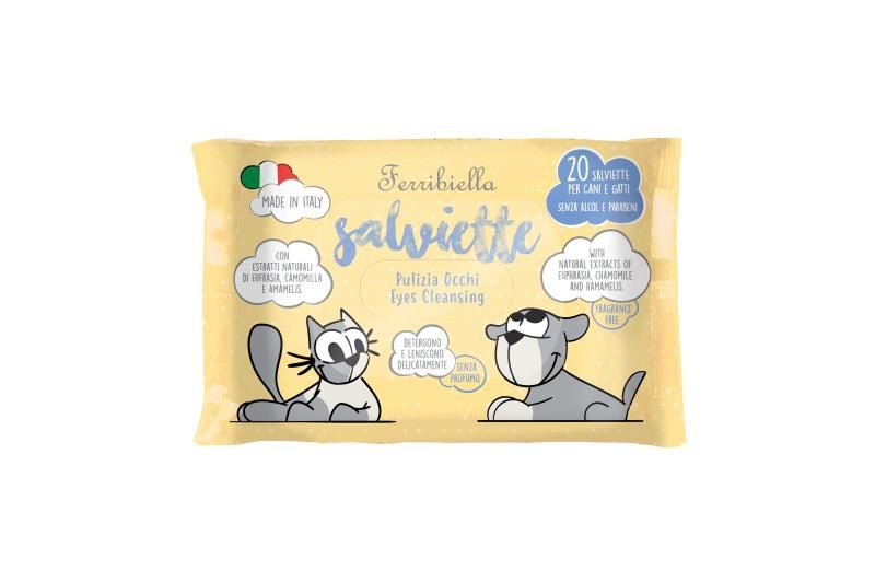 Lingettes pour les yeux (20 lingettes) - Ferribiella