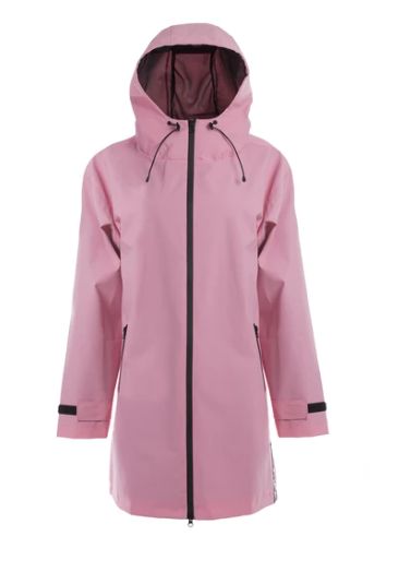 Imperméable réfléchissant rose pour femme (L/XL) - PAIKKA