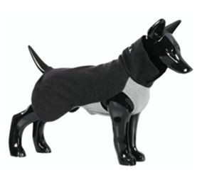 Tee-shirt d'hiver de récupération gris pour chien (55 cm) - PAIKKA