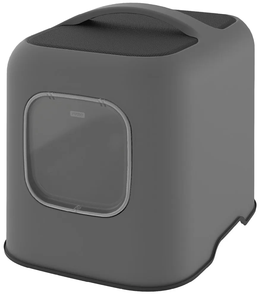 [15676_28063] Maison de toilette Biala (anthracite) - Rotho Mypet