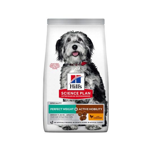 [15680_28073] Adult Perfect Weight + Active Mobility Medium (2.5 kg) - Hill's Science Plan