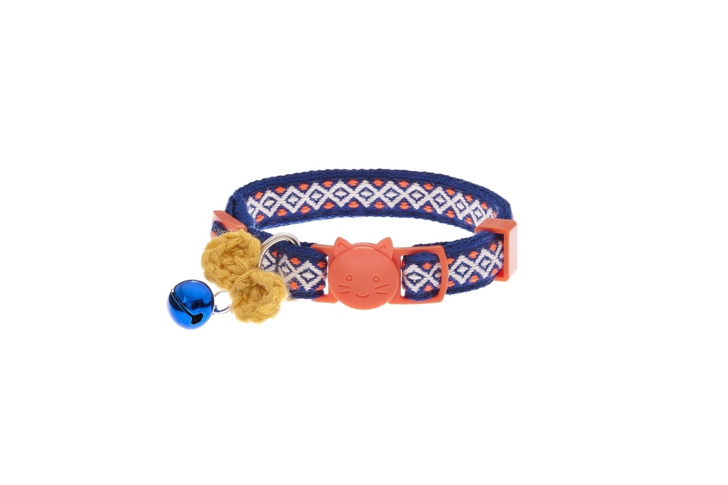 [15704_28128] Collier pour chat Iceland (Orange) - Ferribiella