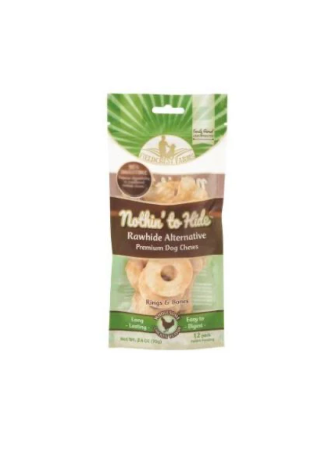 Biscuits anneaux / os au poulet pour chien (12 anneaux) - Demavic