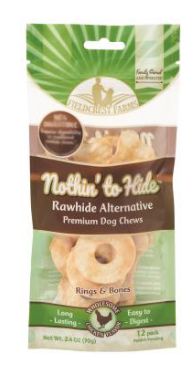 Biscuits anneaux / os au poulet pour chien (12 anneaux) - Demavic