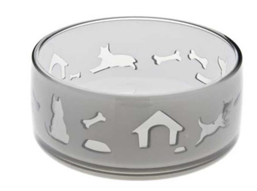 [15767_28181] Gamelle pour chat Duoworld (Gris) - Ferribiella