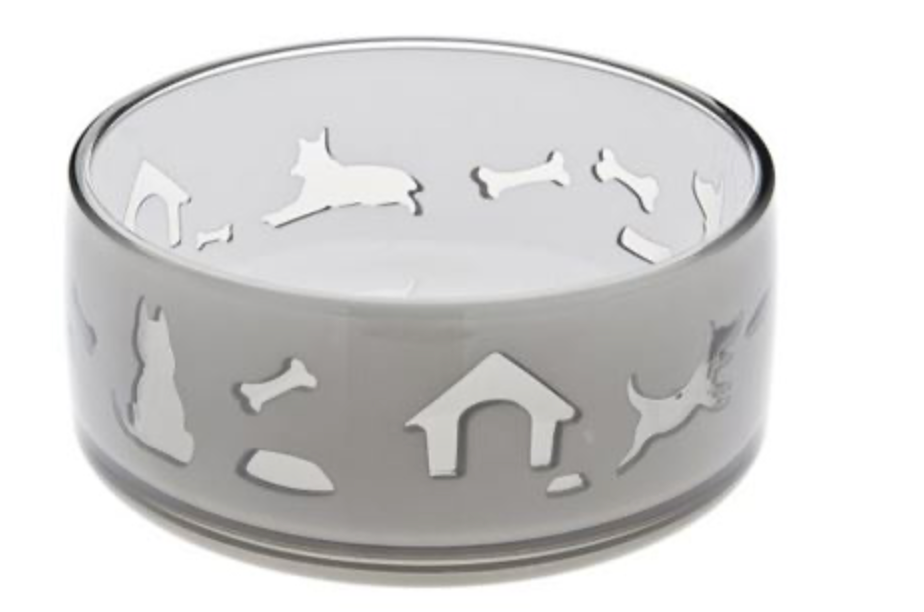 [15768_28186] Gamelle pour chien Duoworld - Gris (M) - Ferribiella