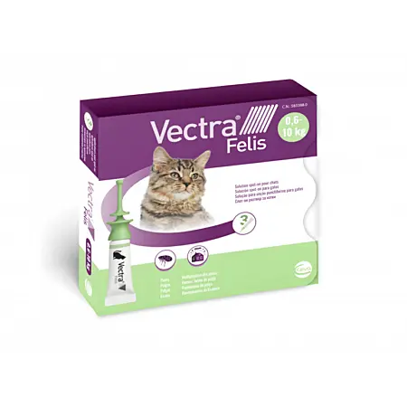 [15791_28228] VECTRA Felis Chat Spot On (3 pipettes) - Ceva
