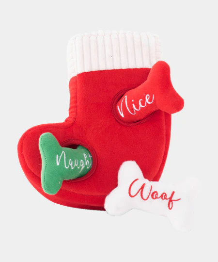 [15800] Peluche chaussette Xmas - ZippyPaws