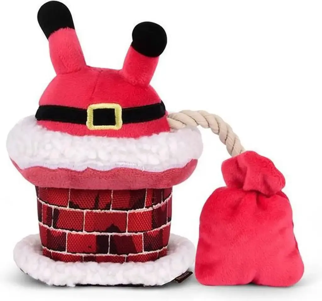 [15807] Peluche Xmas cheminée - ZippyPaws