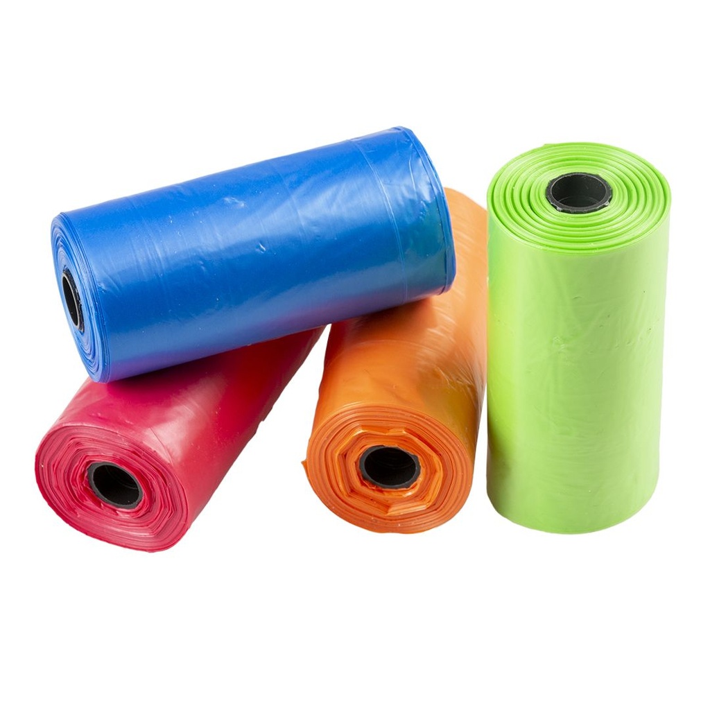 Sacs ramasse-crottes Rainbow (4 x 15) - Duvoplus