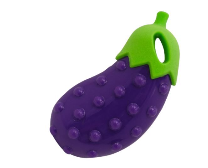 Jouet en TPR aubergine - Vadigran