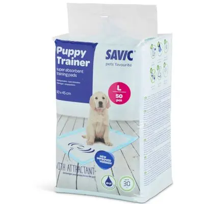 Pack de tapis de propreté pour chiot - x50 (M) -  Savic