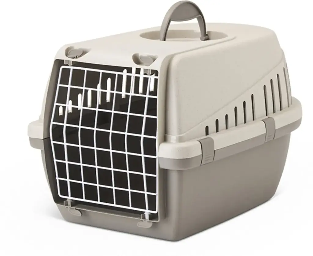Caisse de transport Trotter "Happy Planet" taille 1 (Taupe) - Savic