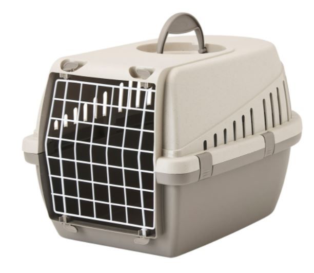 Caisse de transport Trotter 1 "Happy Planet" (Taupe) - Savic