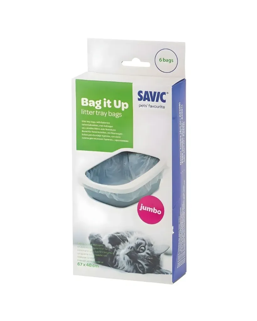 [15881_28412] Sacs hygiéniques pour litière - Taille 4 (x6) - Savic