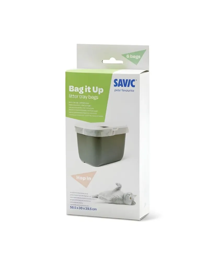 [15881_28413] Sacs hygiéniques pour litière - Taille 5 (x6) - Savic