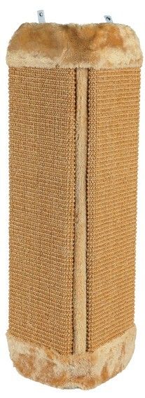 Griffoir d'angle en sisal et peluche (Brun) - Trixie