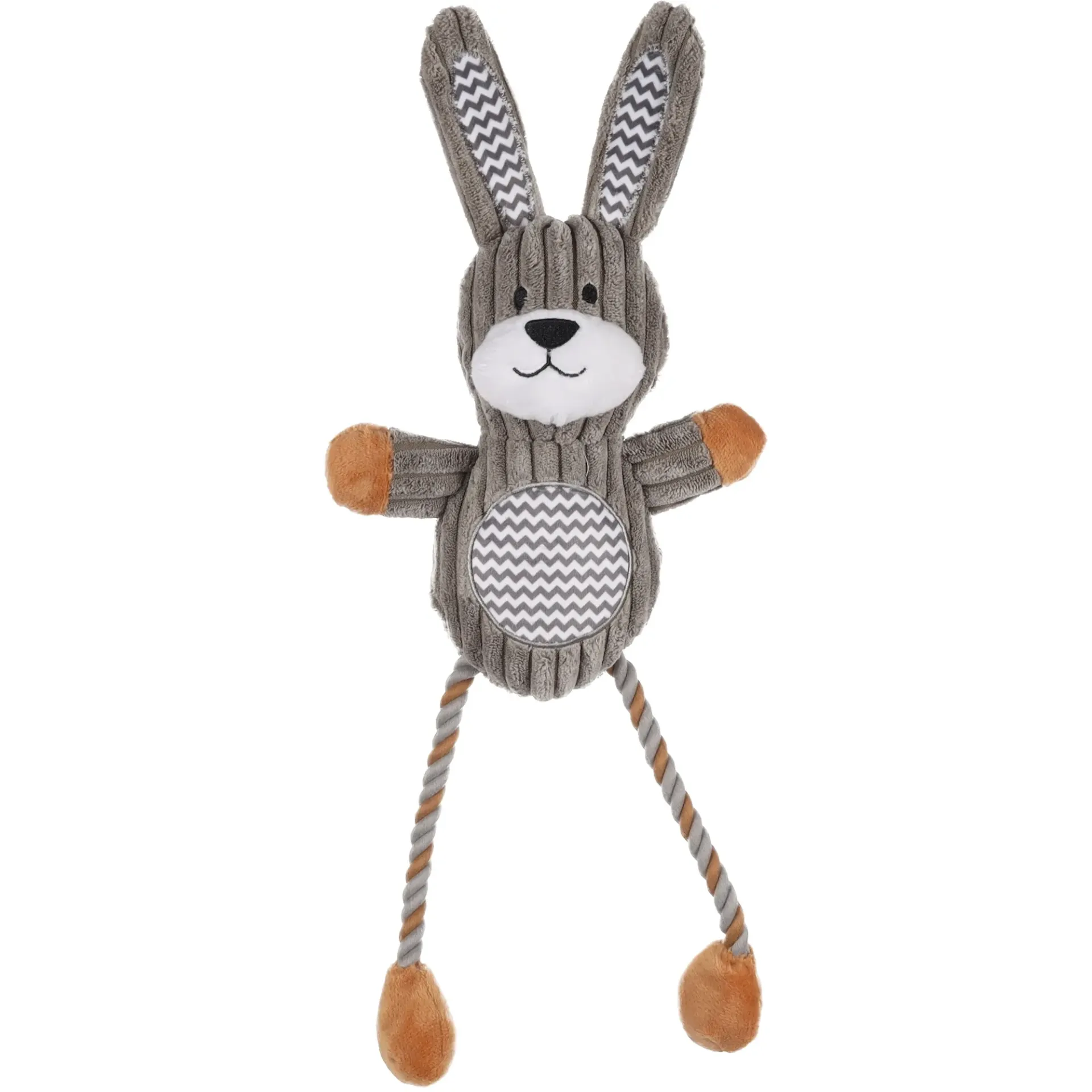 Jouet Lapin avec corde - Flamingo