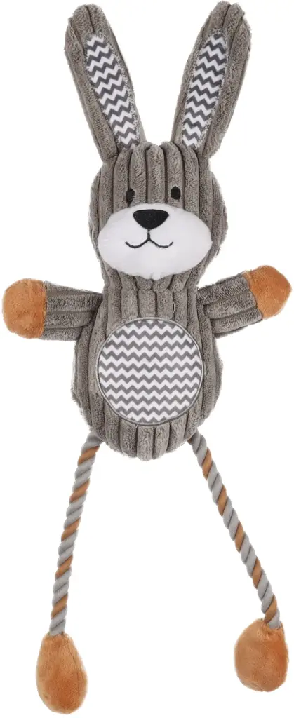 Jouet Lapin avec corde - Flamingo