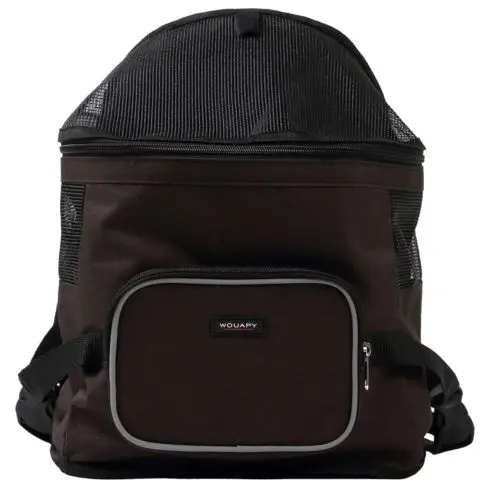 [15926_28456] Sac de transport ventral (Noir) - Wouapy