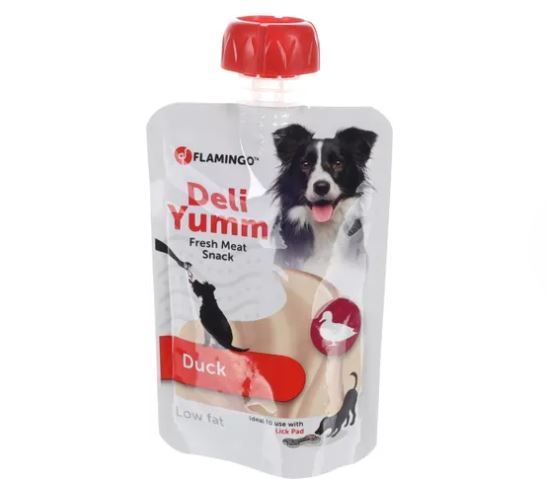 Friandise Deli Yumm Fresh Meat au canard (90 g) - Flamingo