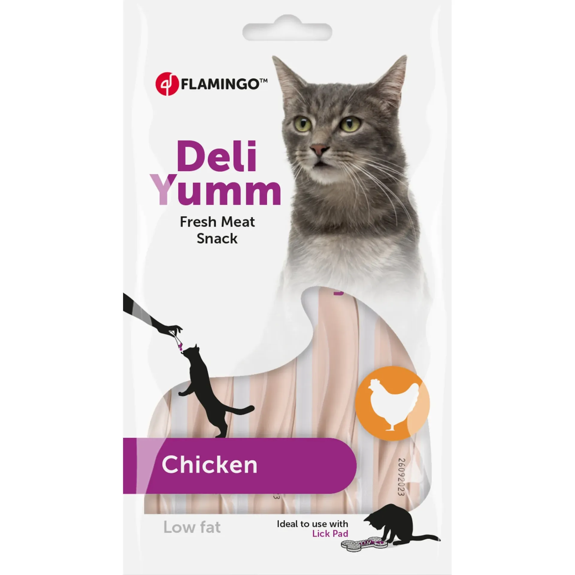 Friandise Deli Yumm Fresh Meat Poulet (5 sticks 14 g) - Flamingo