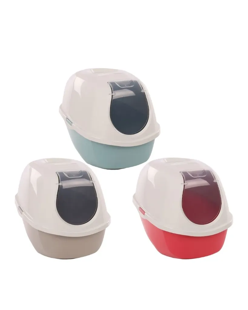 [15964] Bac à litière Trini (coloris aléatoire) - Flamingo