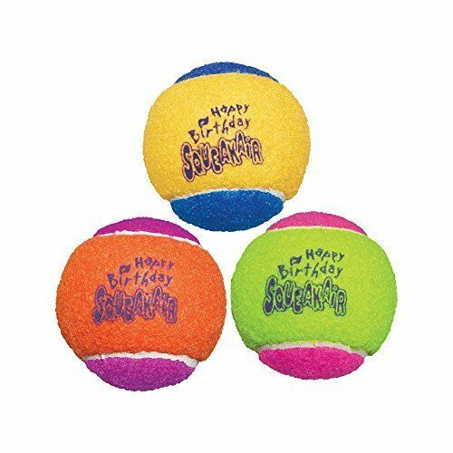 Lot de 3 balles SqueakAir Birthday - Kong