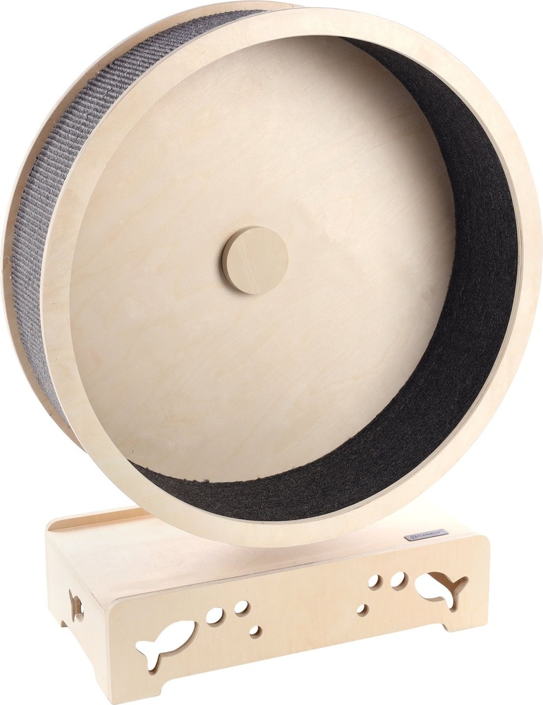 Roue d'exercice Eksi pour chat - Flamingo