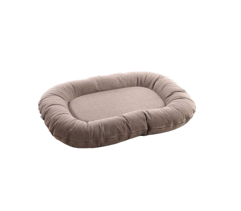 [16013_28548] Coussin Lotta Ovale Taupe (M) - Flamingo