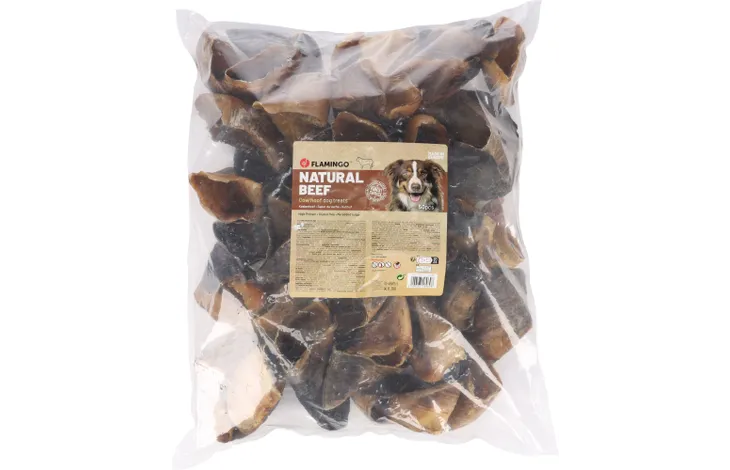 Snack sabot de vache à l'unité - Flamingo
