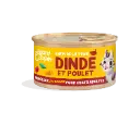 Morceaux en sauce pour chat à la dinde et au poulet (85 g) - Edgard & Cooper