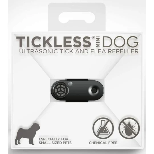 [16042_28560] Répulsif TICKLESS MINI Dog (Noir) - Tickless