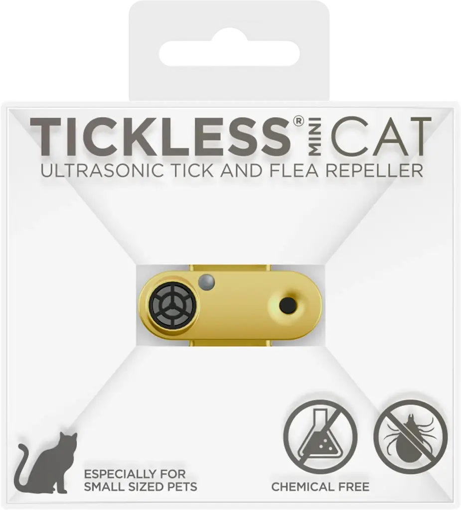 Répulsif TICKLESS MINI Cat (Or) - Tickless