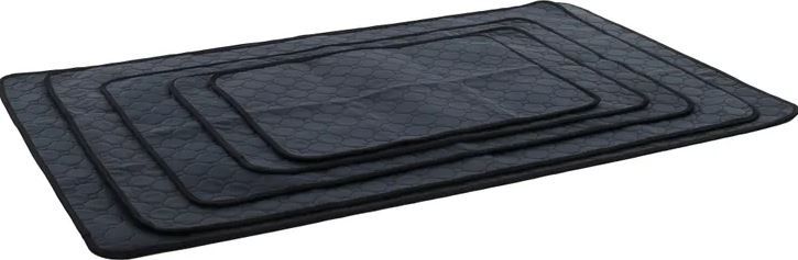 [16108_28677] Tapis d'entraînement lavable "Patsy" - Gris (S) - Flamingo