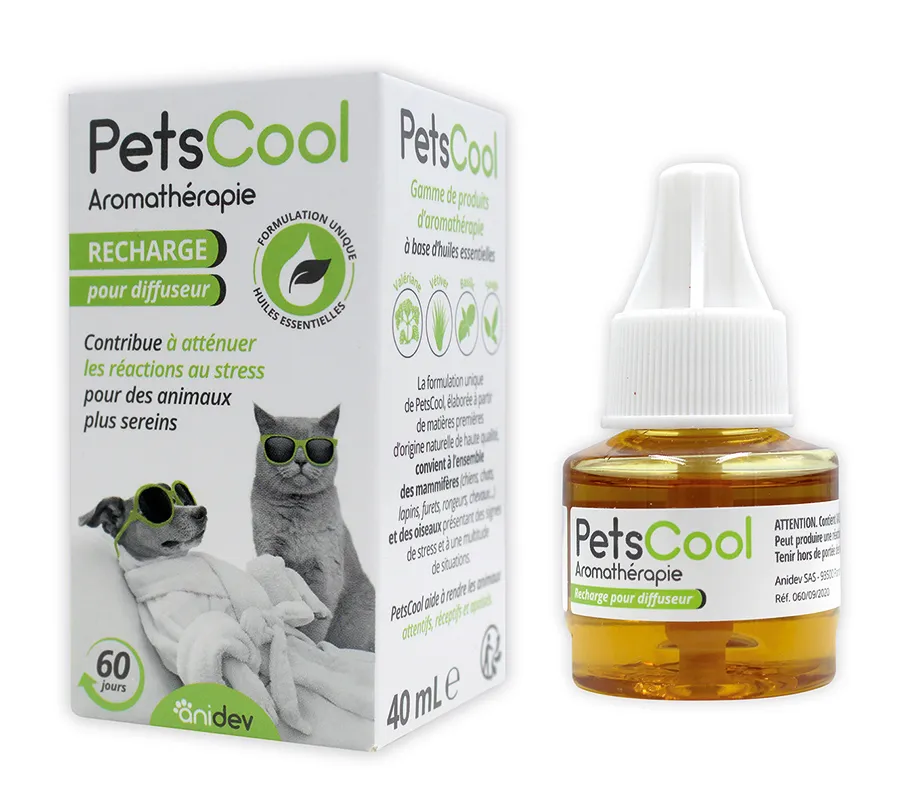 [16129] Recharge pour diffuseur Petscool (40 ml) - Petscool