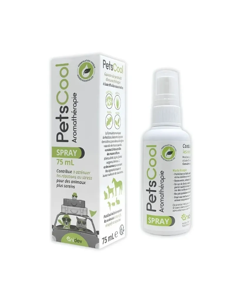 [16137_28727] Spray aux huiles essentielles (75 ml) - Petscool