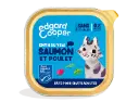 Pâté moelleuse pour chat au saumon et au poulet (85 g) - Edgard & Cooper