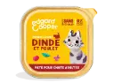 Pâté moelleuse pour chat à la dinde et au poulet (85 g) - Edgard & Cooper